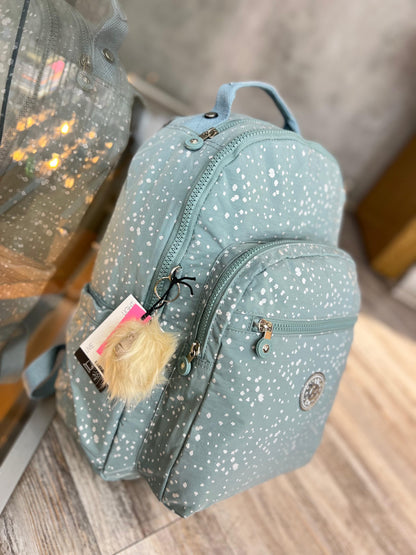 Morral Talla L Celeste Estampado