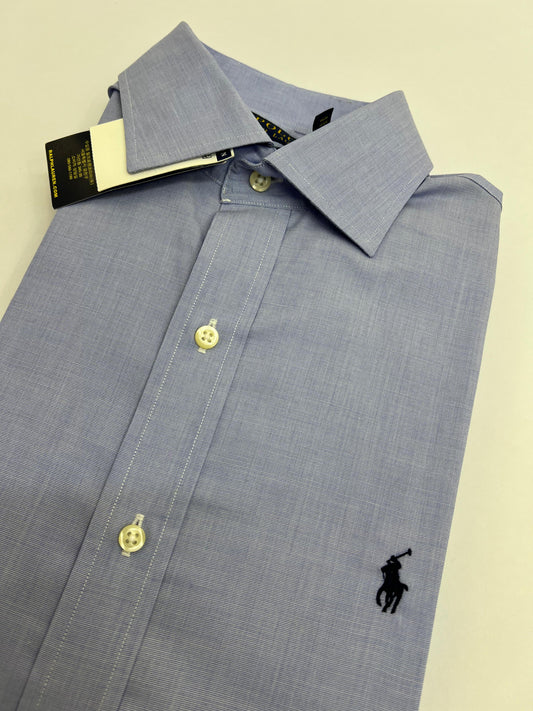 Camisa Polo R.L hombre Celeste