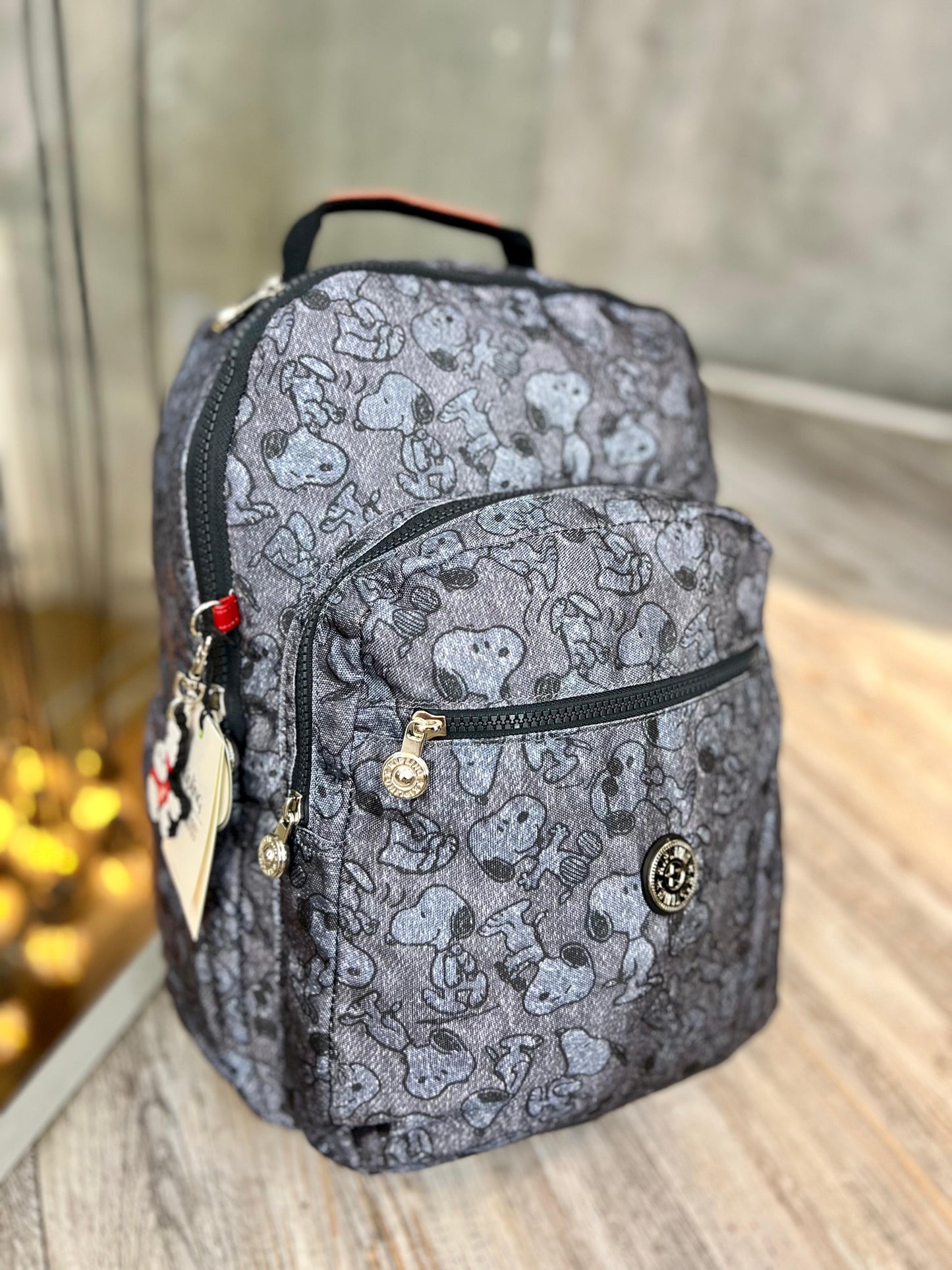 Morral Talla L Negro Snoopy