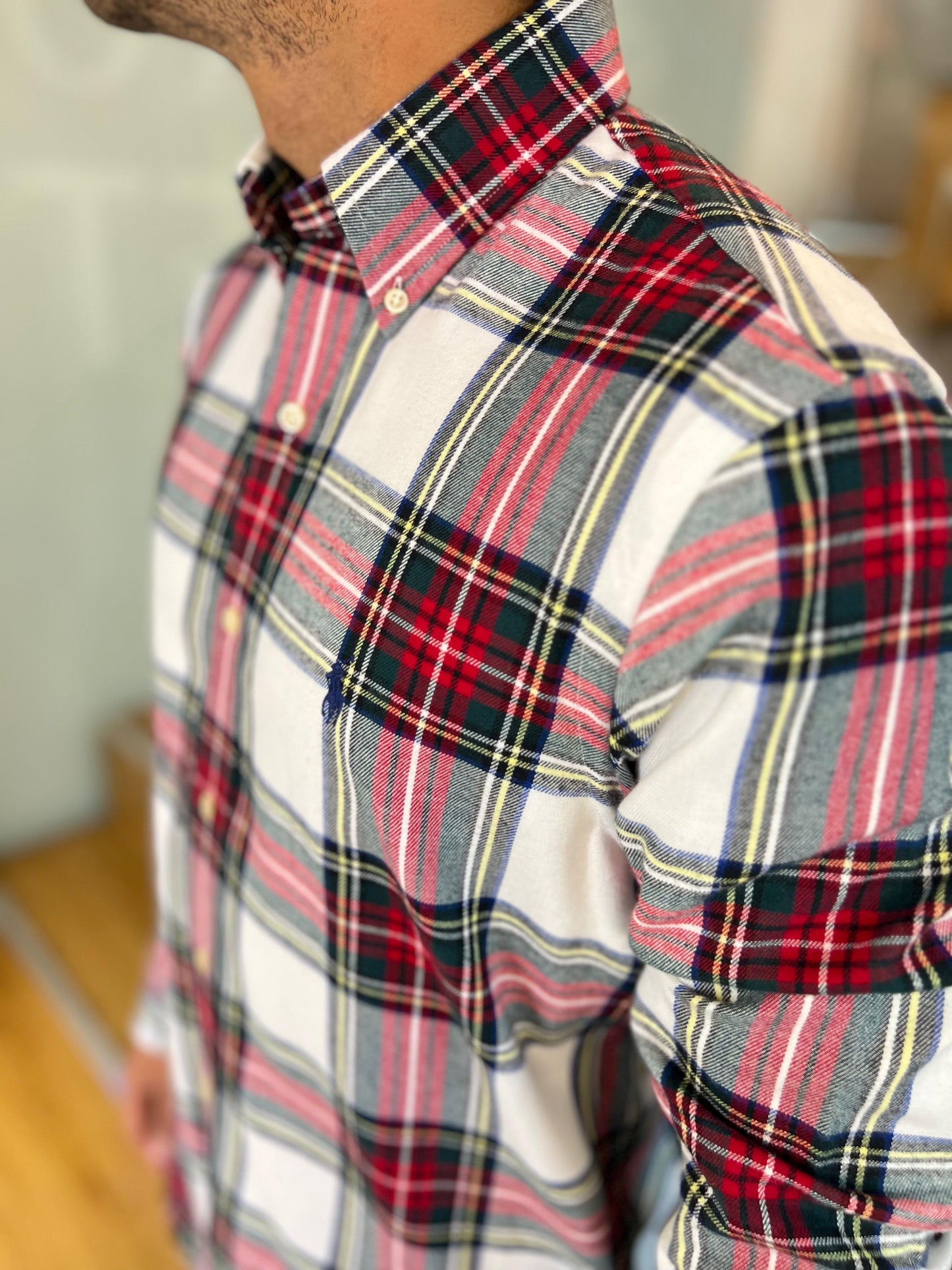 Camisa Polo R.L hombre Oxford