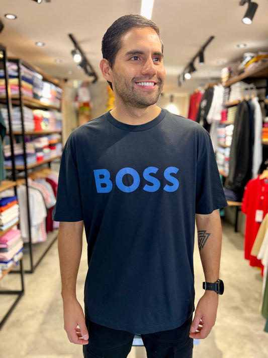 Camiseta Hugo Boss Azul