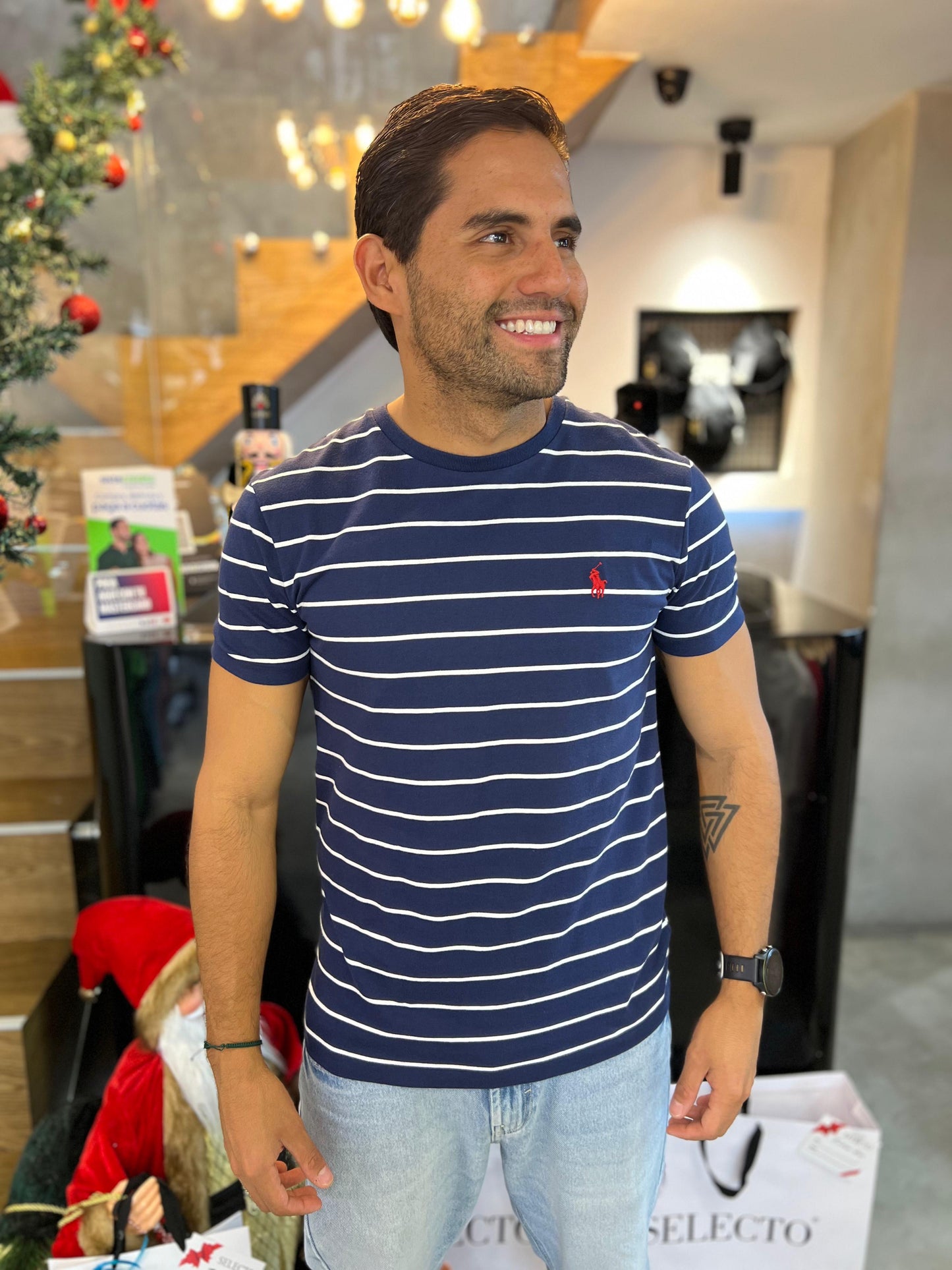 Camiseta Polo R.L hombre Algodón