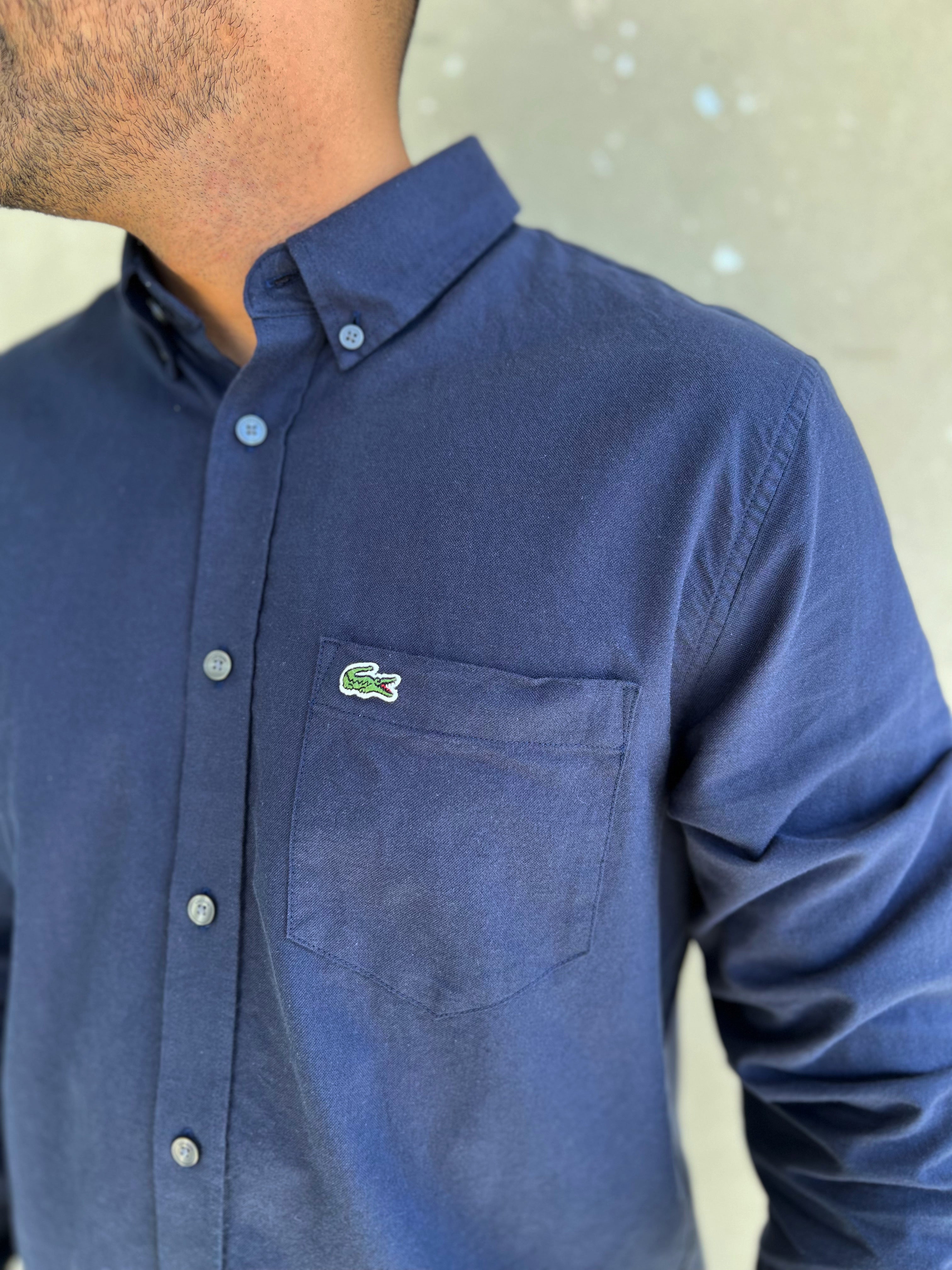 Camisa lacoste hombre precio online