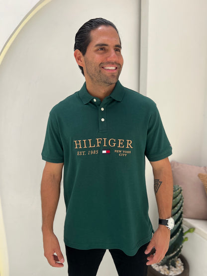 Polo Tommy Hilfiger Hombre Verde N.C