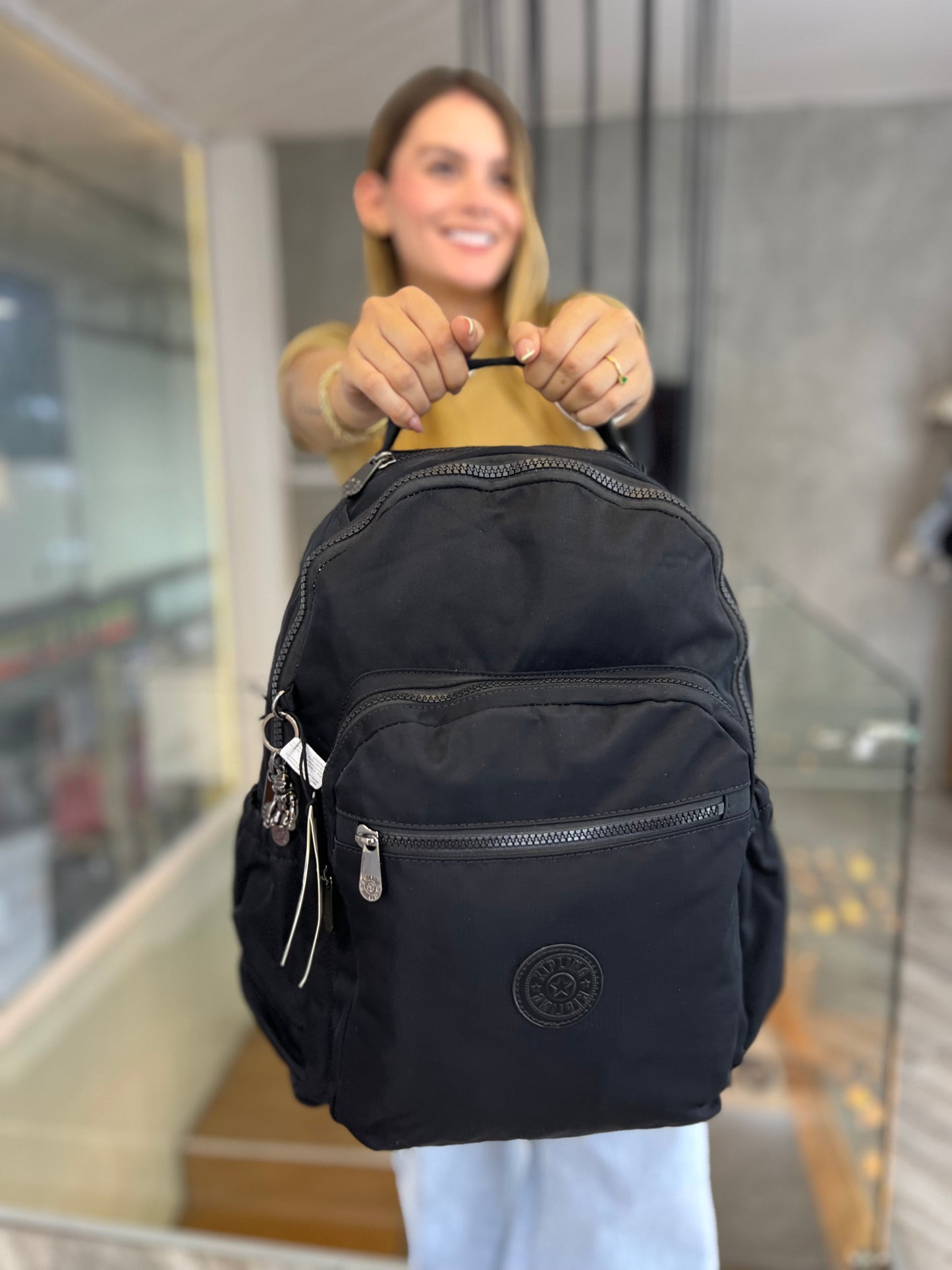 Morral Talla L Negro