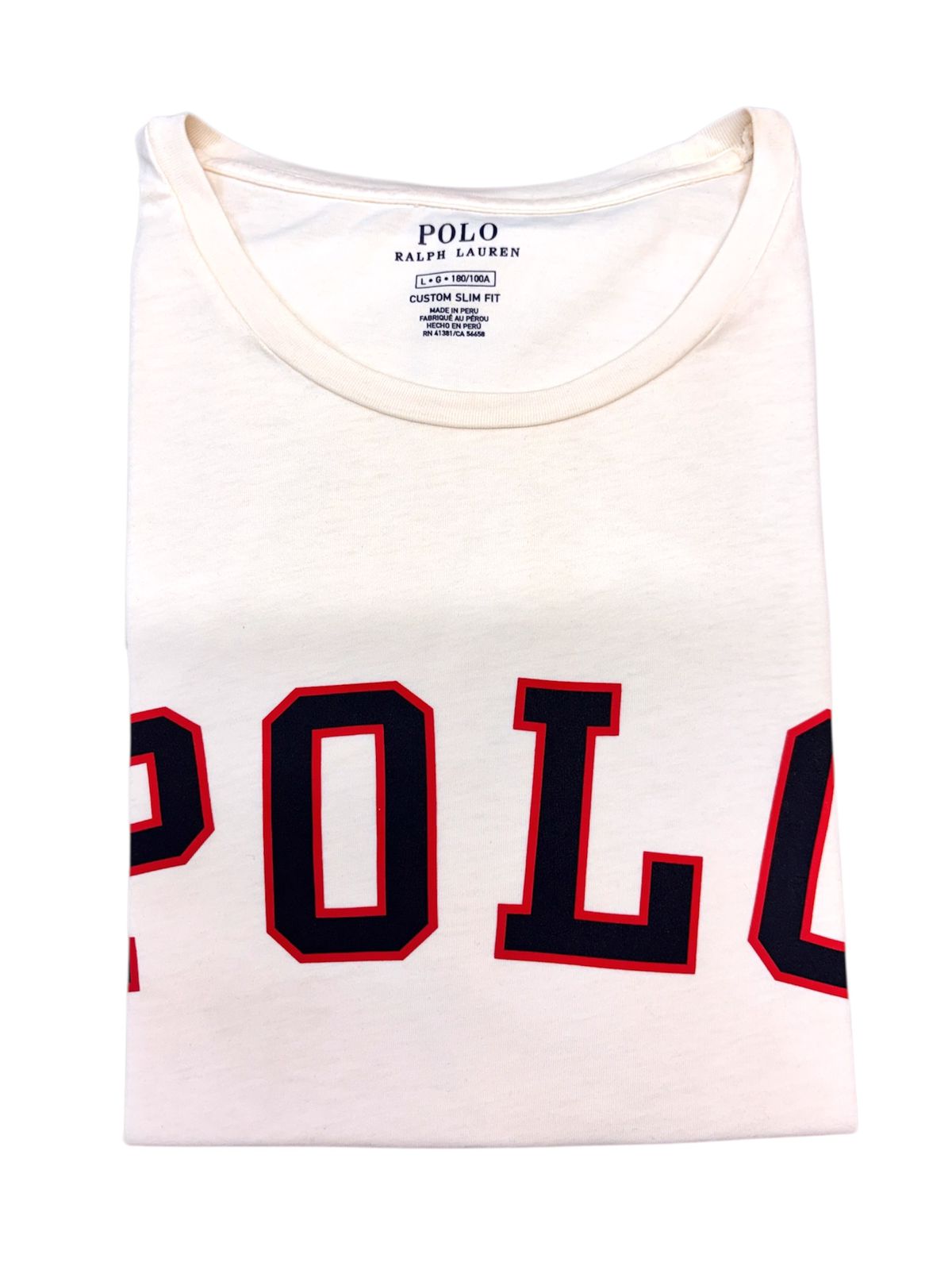 Camiseta Polo R.L hombre Algodón Beige