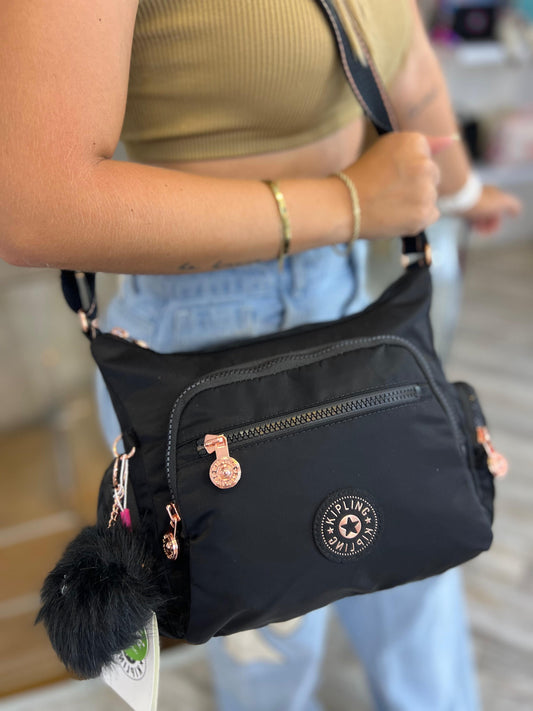 Bolso de Mano Negro de Lujo