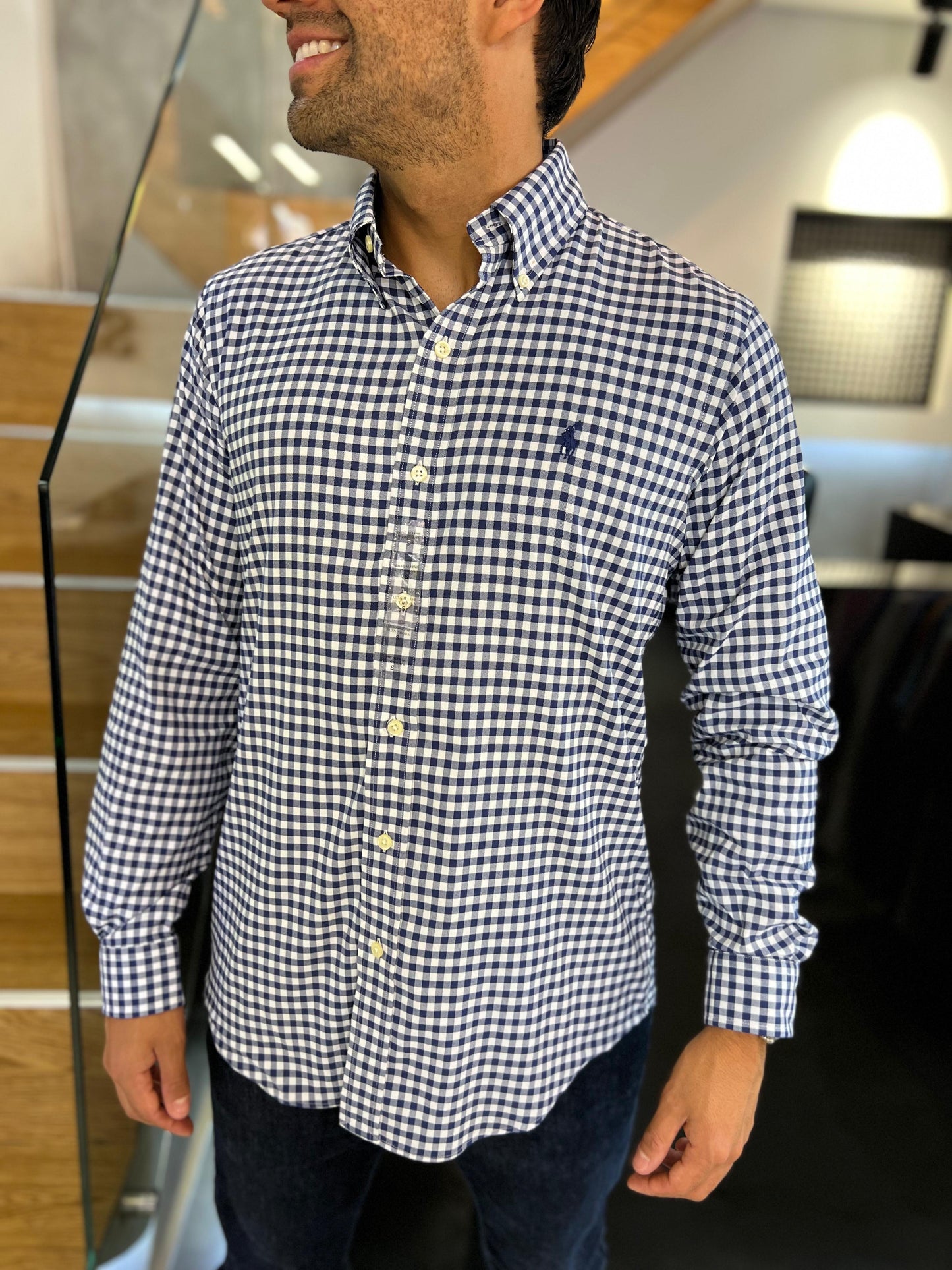 Camisa Polo R.L hombre Algodón
