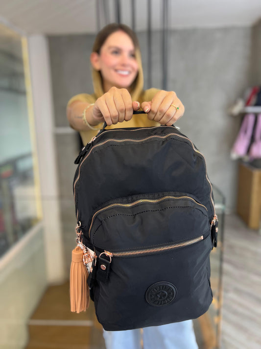 Morral Talla L Negro de Lujo