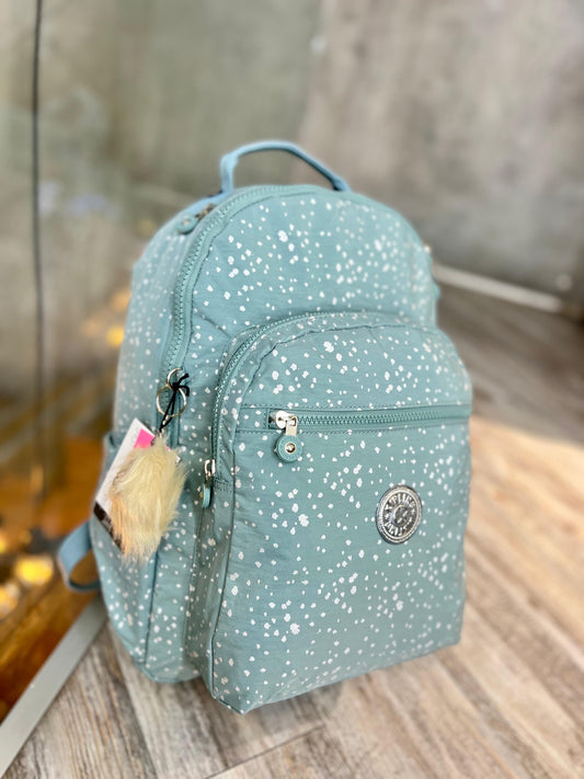 Morral Talla L Celeste Estampado