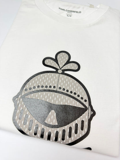 Camiseta Karl Lagerfeld hombre Algodón Blanca