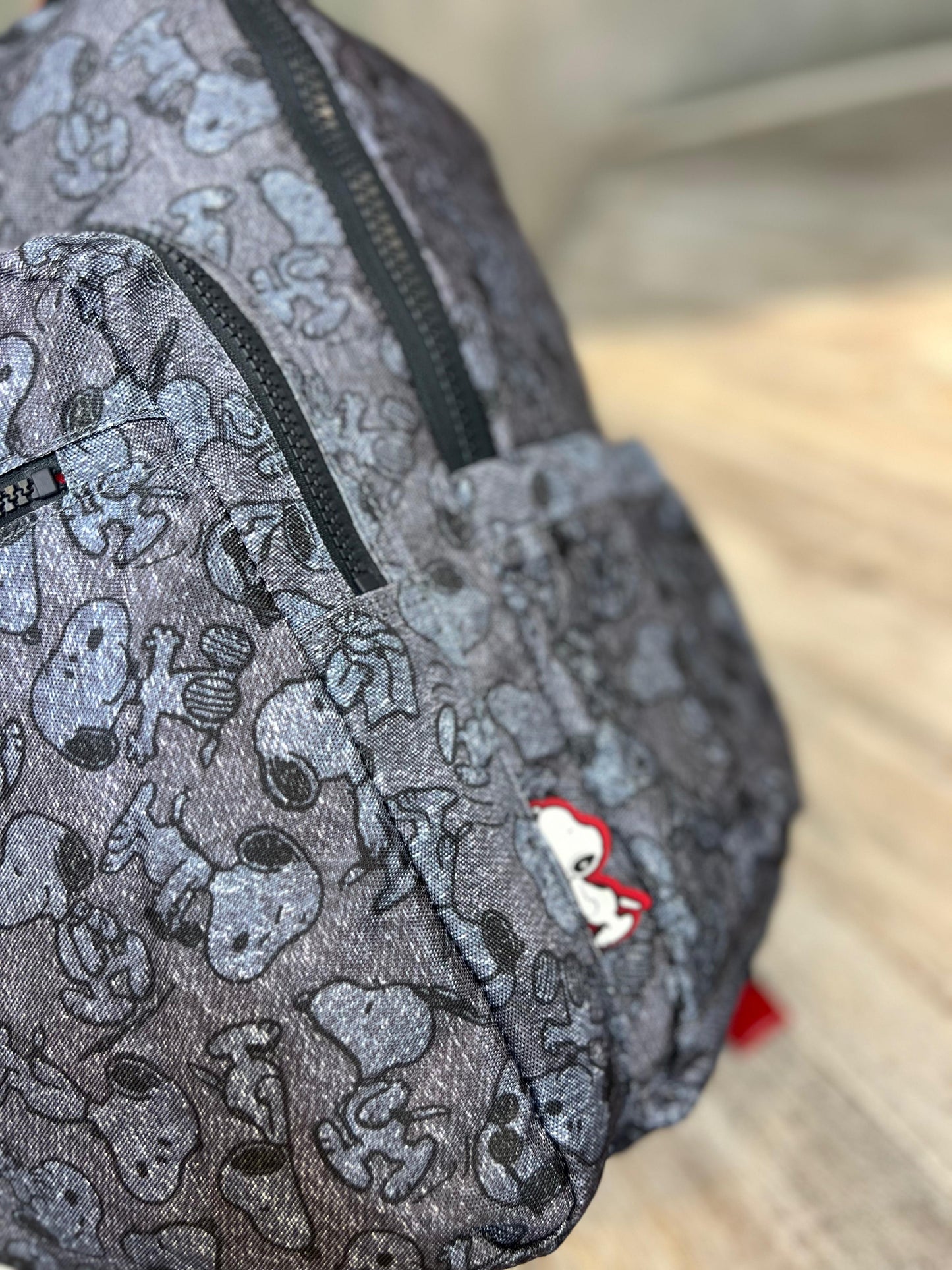 Morral Talla L Negro Snoopy