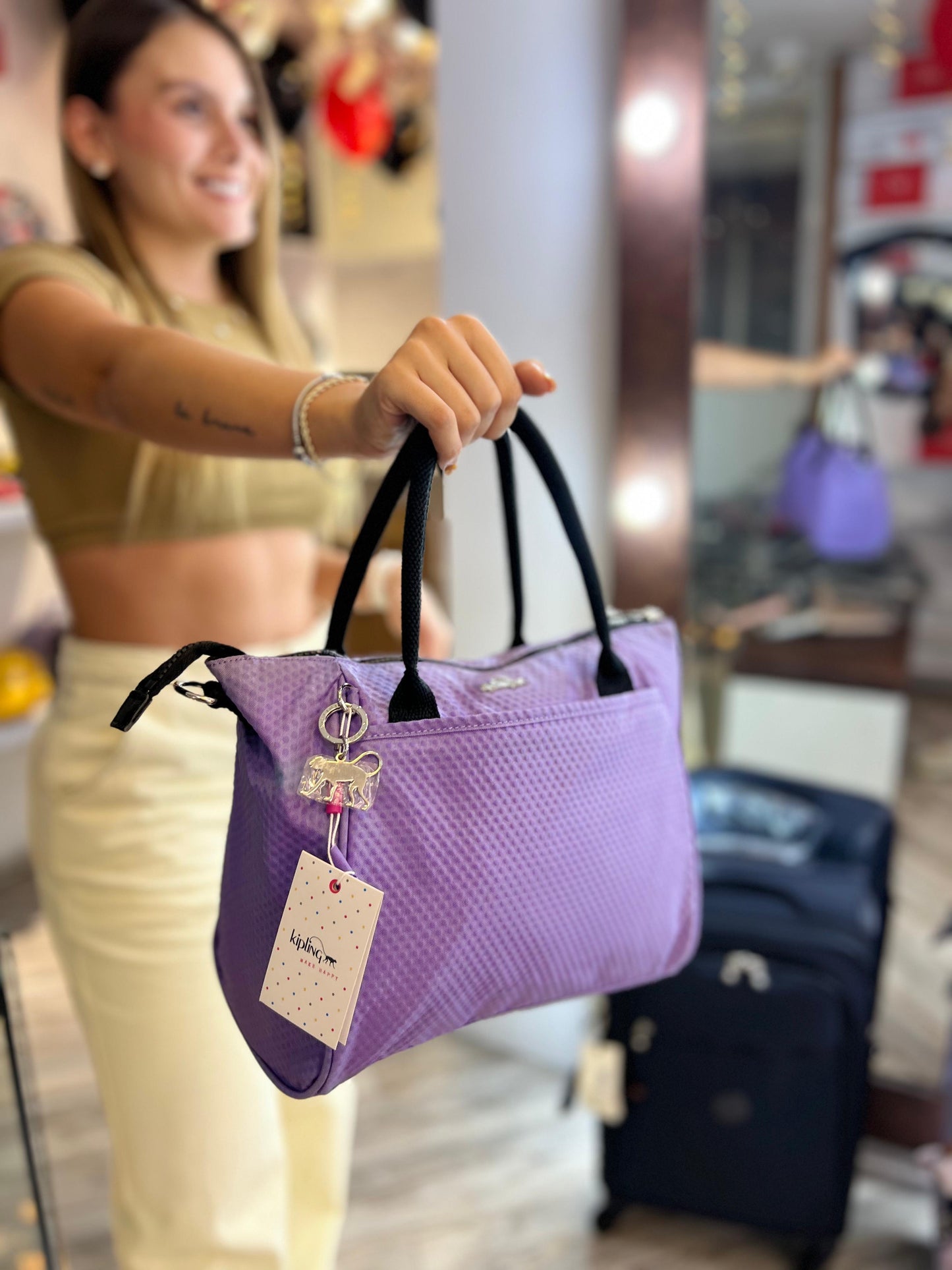 Bolso de Mano Lila