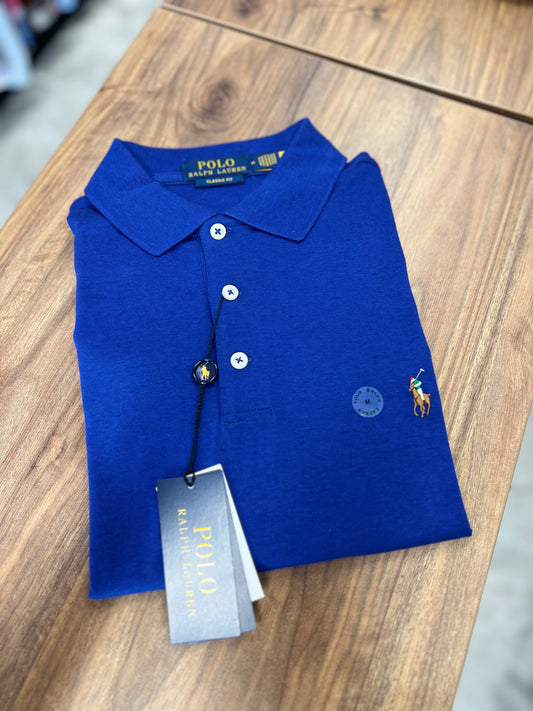 Polo R.L hombre Azul