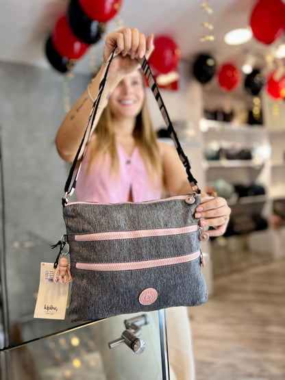 Bolso de Mano Gris