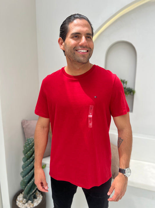 Camiseta Tommy Hilfiger Roja