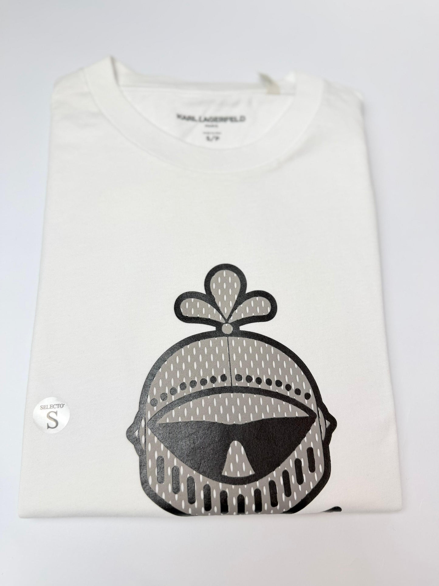 Camiseta Karl Lagerfeld hombre Algodón Blanca