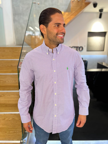 Camisa Polo R.L hombre Algodón