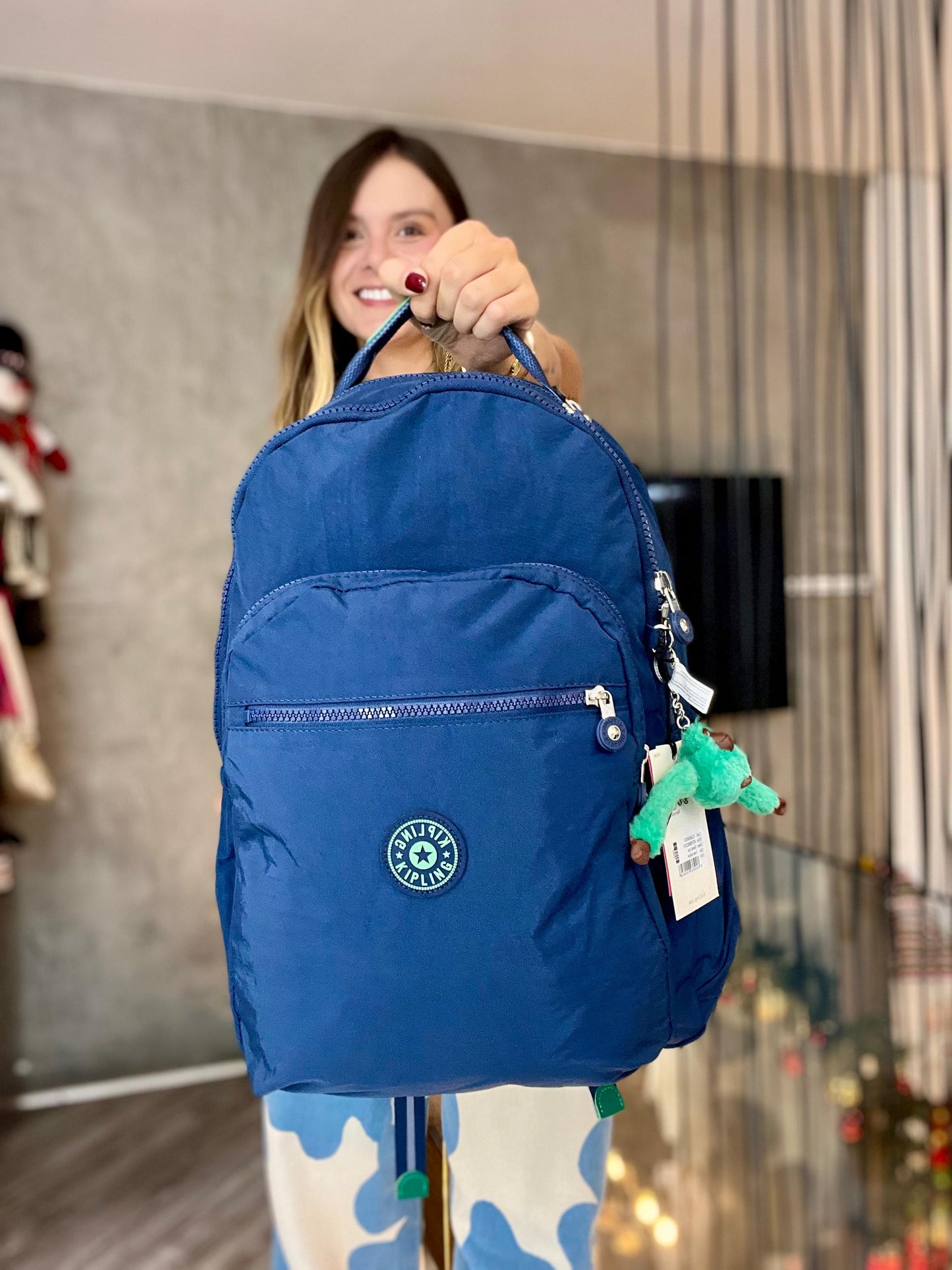 Morral Talla L Azul