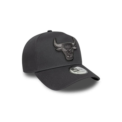 Gorra New Era Chicago Bulls 940 Ajustable Gris