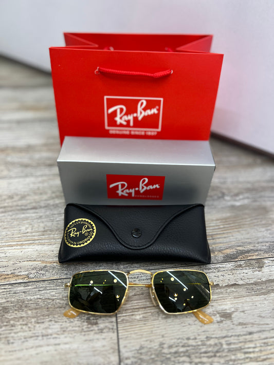 Gafas De Sol Marco Dorado Lente Negro