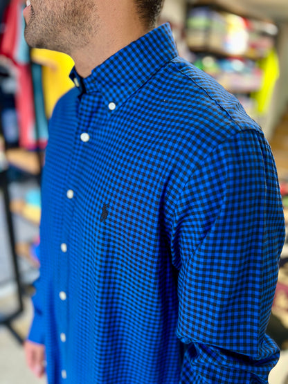 Camisa Polo R.L hombre Algodón