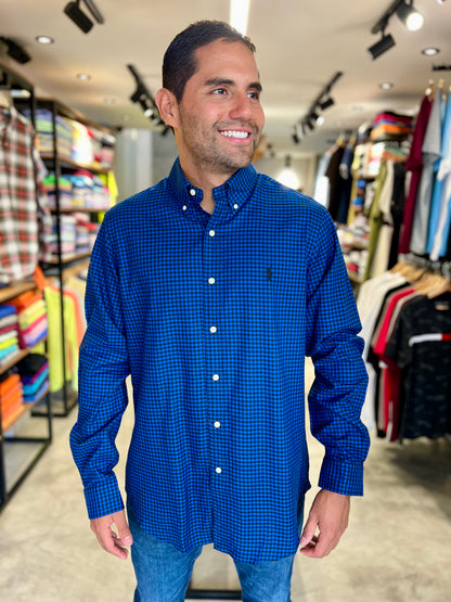 Camisa Polo R.L hombre Algodón